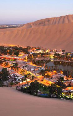 Huacachina  desde Chile