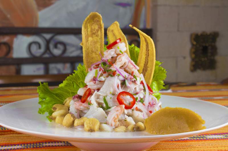 Ceviche en Perú  desde Chile