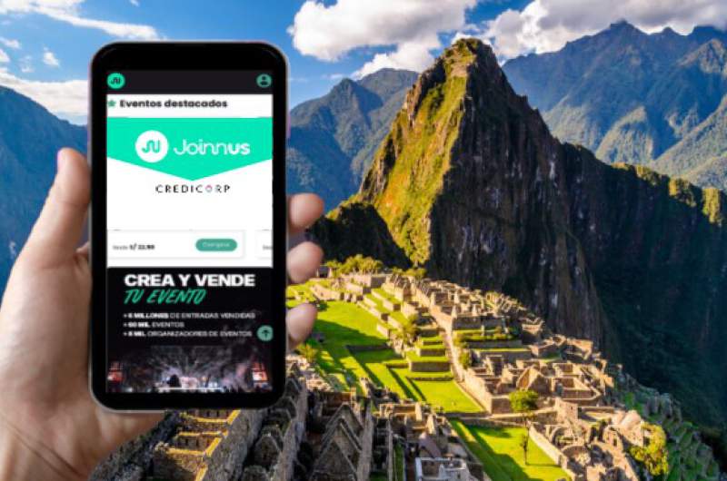 Boleto Machu Picchu ahora es Joinnus  desde Chile